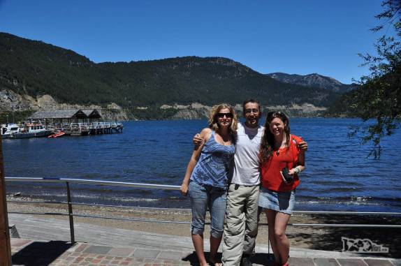 Com a Rowan em San Martín de Los Andes, na Argentina